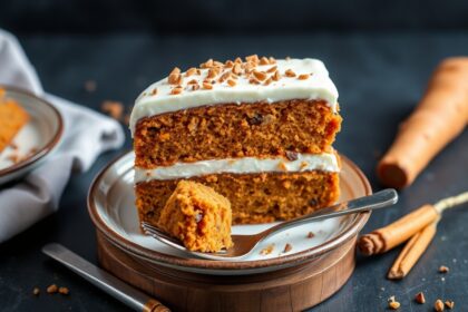 Delicious Keto Carrot cake recipe, healthy and authentic.