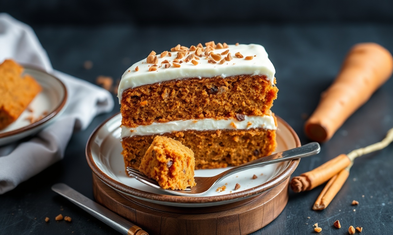 Delicious Keto Carrot cake recipe, healthy and authentic.