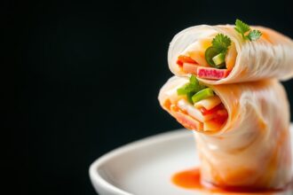 Art Vietnamese spring roll sauce recipe, vibrant and essential.