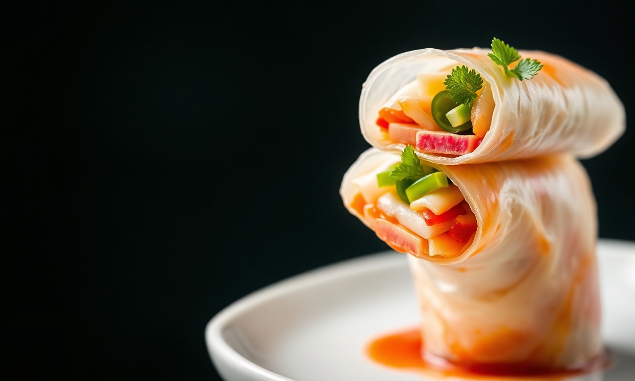Art Vietnamese spring roll sauce recipe, vibrant and essential.