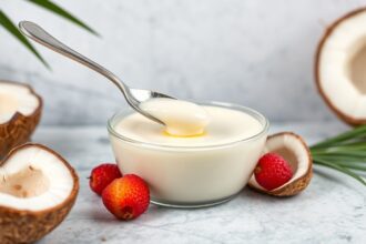 Master dreamy, creamy coconut flan recipe at home.