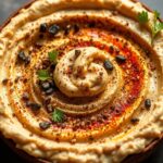 Everything bagel hummus: Delicious flavor twist for your snack.