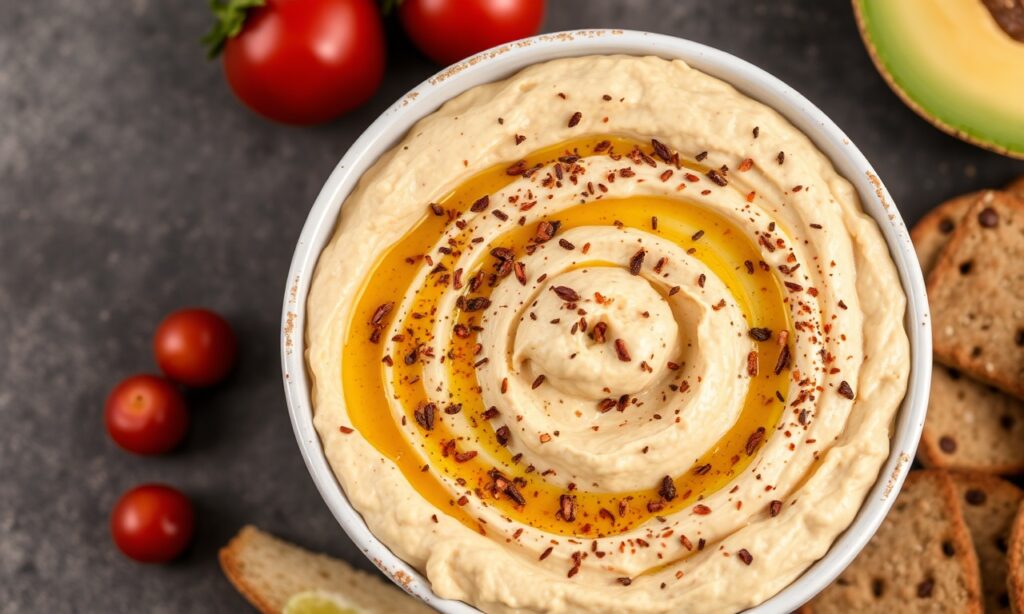 Everything bagel hummus: a delicious flavor twist you'll love.