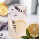Liquid Calm: Refreshing lavender lemonade for ultimate relaxation.