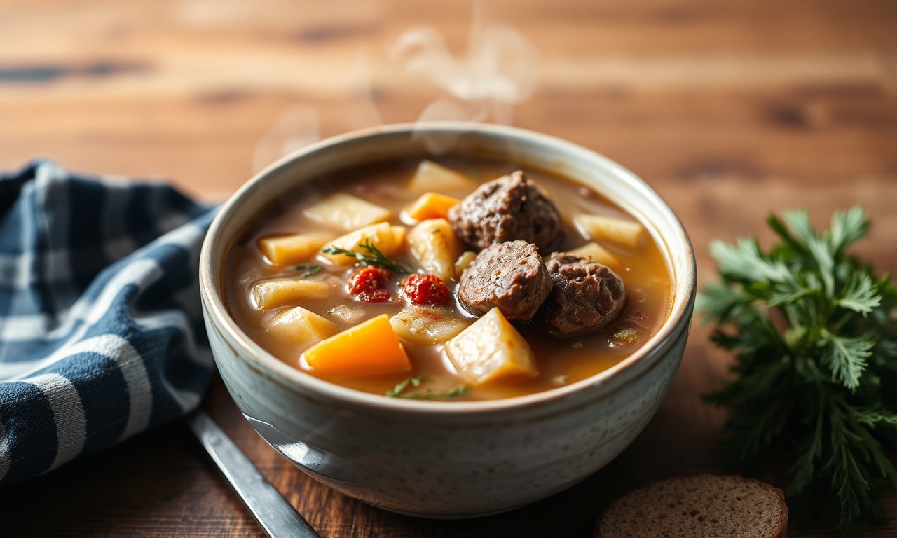Hearty vegetarian Scotch broth recipe: a magical, traditional twist.