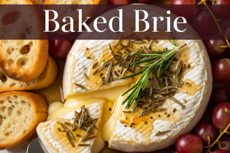 Golden Baked Brie: A Sweet and Nutty Delight Unveiled