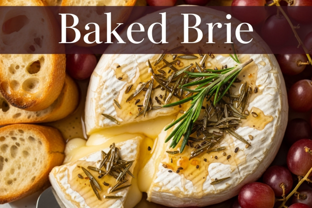 Golden Baked Brie: A Sweet and Nutty Delight Unveiled