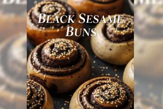 Fluffy Steamed Black Sesame Buns: A Delicious Tradition