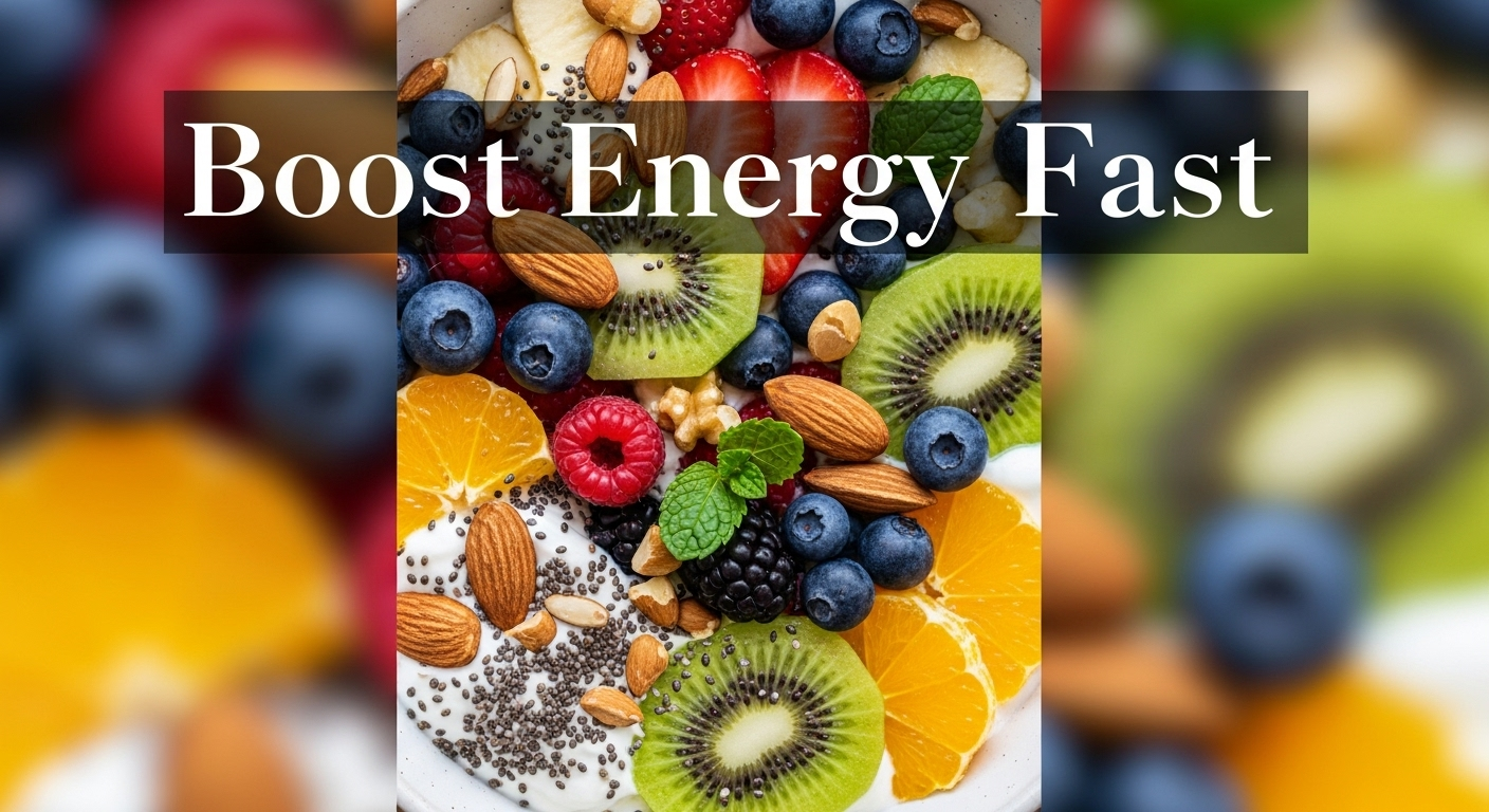 Boost Energy Fast: Delicious Healthy Snack Ideas to Try Today