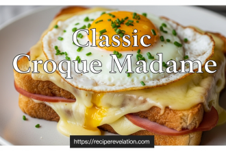A Delicious Vegetarian Twist on the Classic Croque Madame
