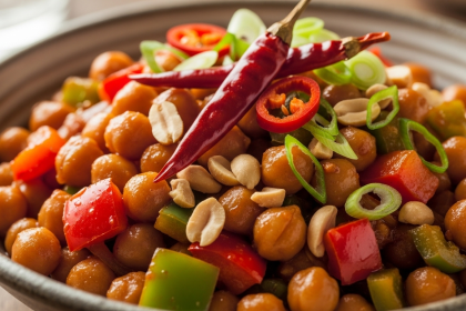 Kung Pao Chickpeas: A Spicy Twist on a Classic Favorite