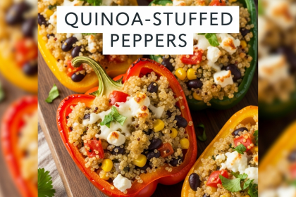 Mediterranean Magic: Greek-Style Quinoa-Stuffed Peppers