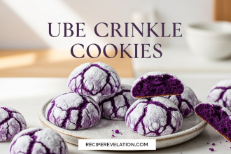 Ube Crinkle Cookies: A Vibrant Twist on a Classic Treat