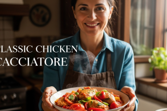 Healthy Twist on Classic Chicken Cacciatore Recipe Revealed