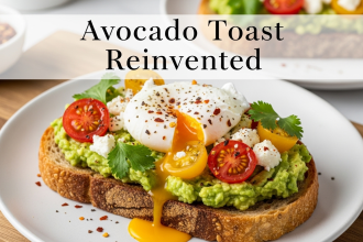 Avocado Toast Reinvented: Everything Bagel Seasoning Twist