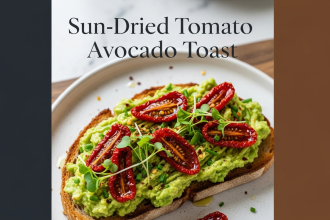 Sun-Dried Tomato Avocado Toast: A Flavorful Twist to Try