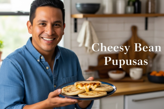 Cheesy Bean Pupusas: A Savory Taste of El Salvadoriana
