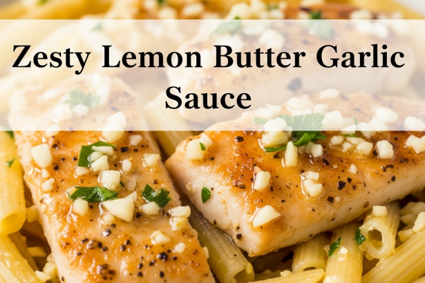 Zesty Lemon Butter Garlic Sauce: Elevate Your Pasta Dish
