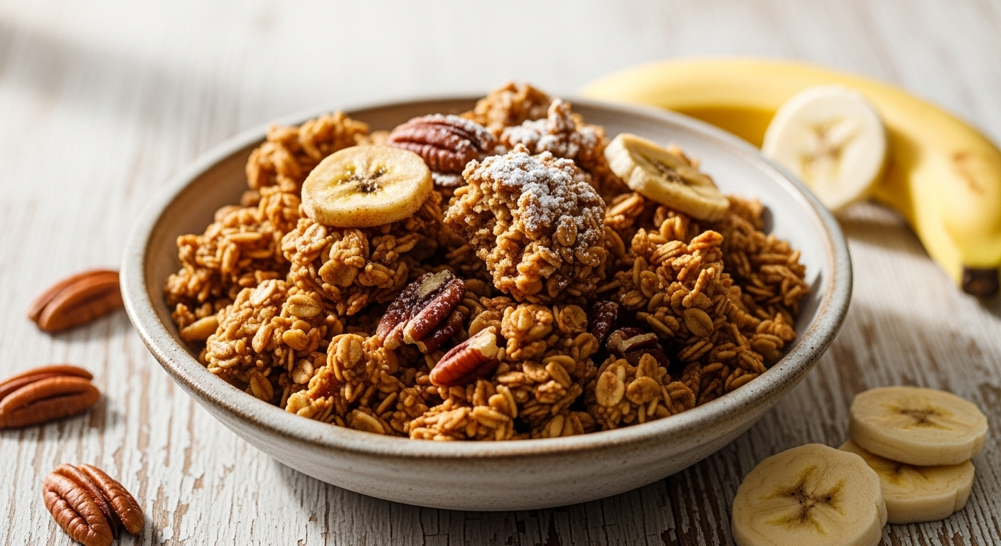 Banana Bread Granola: A Delicious Twist on Classic Crunch