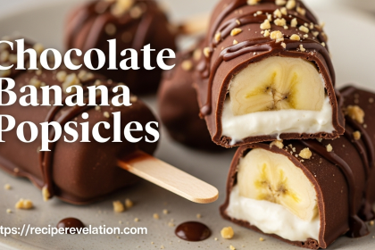 Chill Out with Irresistible Chocolate Banana Popsicles!