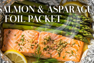 Salmon & Asparagus Foil Packets: Easy Gourmet Meal Magic