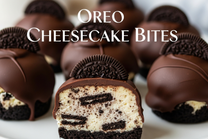 Irresistible Oreo Cheesecake Bites: A Sweet Mini Delight
