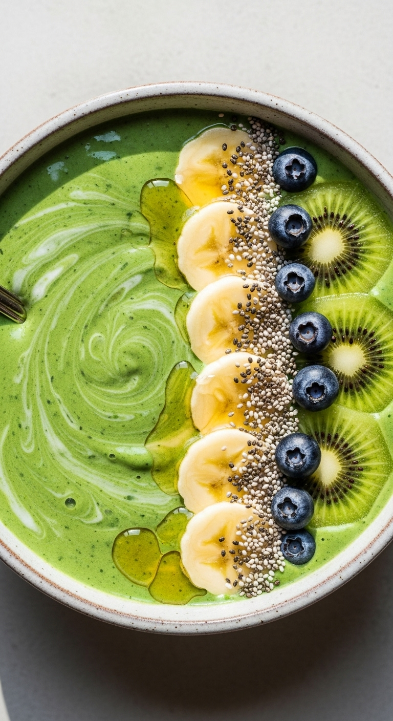 Energize Your Day with a Vibrant Green Goddess Smoothie Bowl