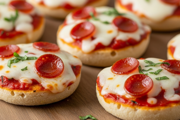 Mini English Muffin Pizzas: Quick, Tasty, and Fun Snacks