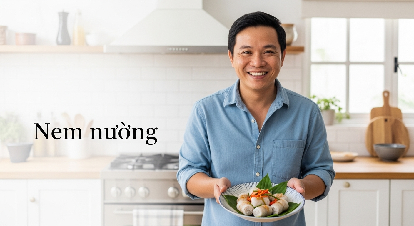 Savoring Nem Nuong: Vietnam’s Grilled Beef Sausage Delight