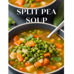 Golden Comfort: The Nourishing Charm of Yellow Split Pea Soup