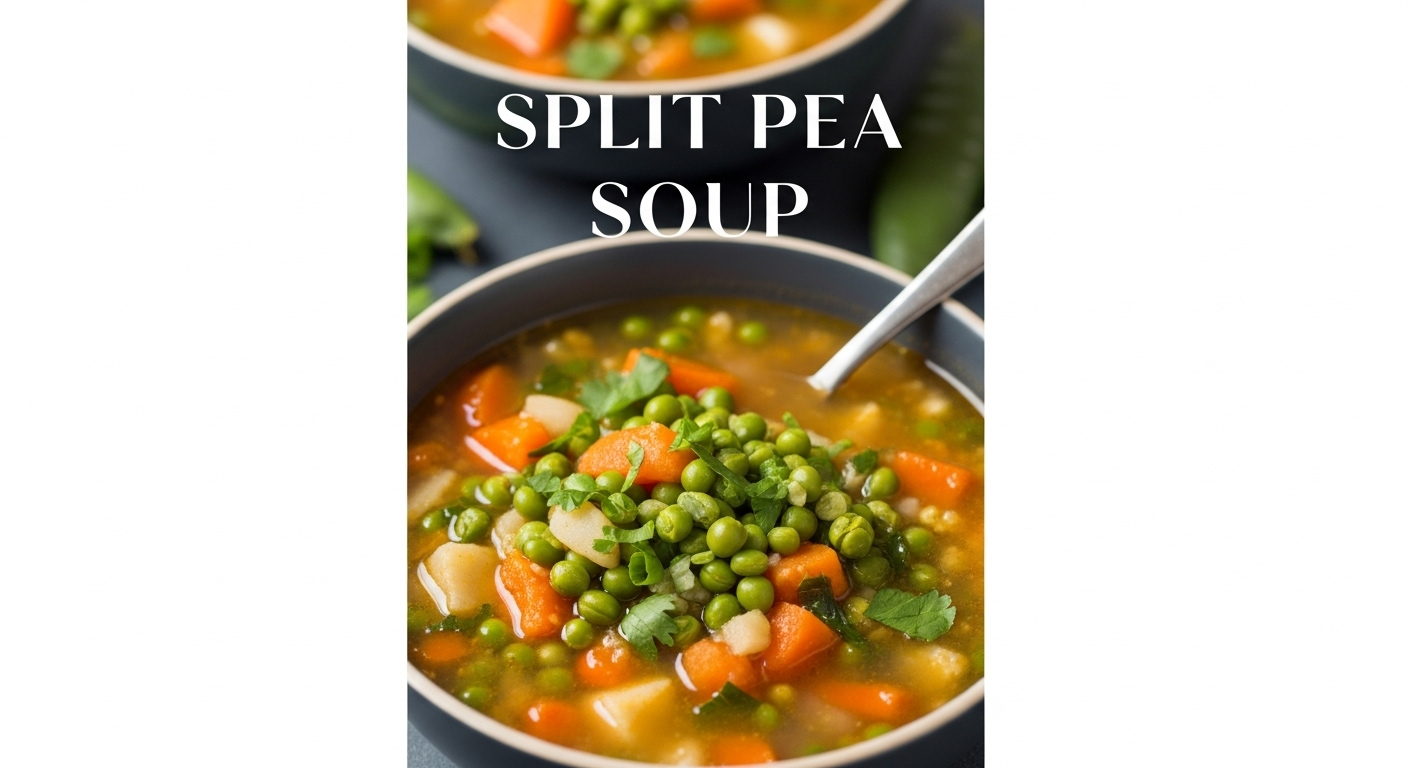 Golden Comfort: The Nourishing Charm of Yellow Split Pea Soup