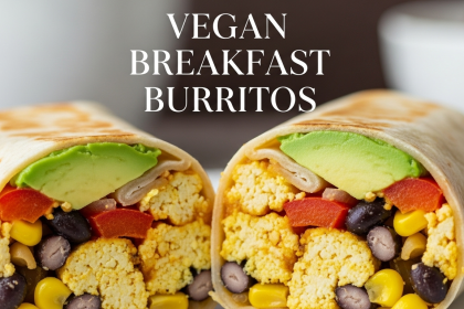 Energize Mornings with Flavorful Vegan Breakfast Burritos