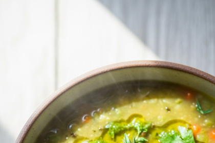 Hearty Harvest: Exploring the Comfort of Vegetarian Split Pea Soup