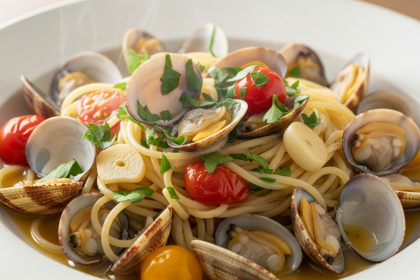 Clam Spaghetti Delight: Vongole Recipe Without Wine