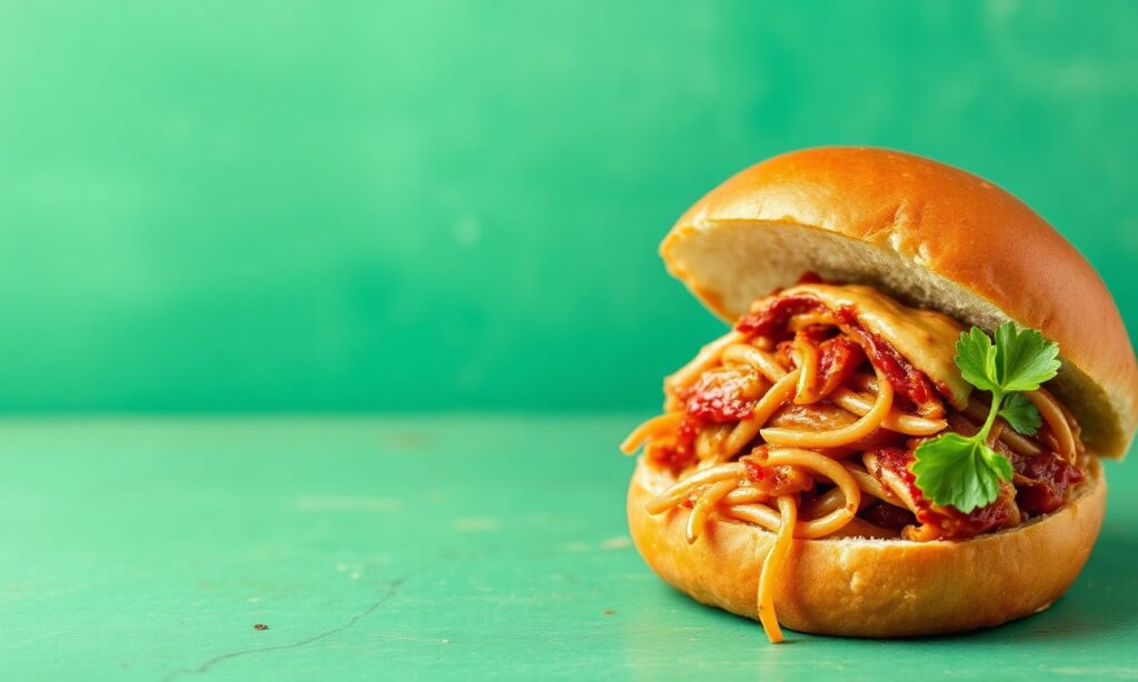 Juicy BBQ pulled chicken, smoky, flavorful, and magical.