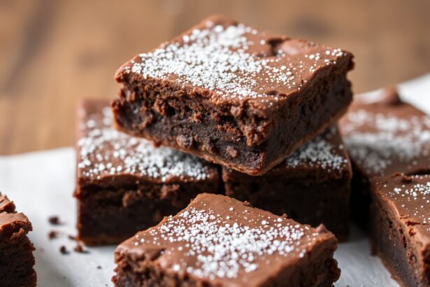 Decadent gluten-free brownies: rich, fudgy, indulgent.