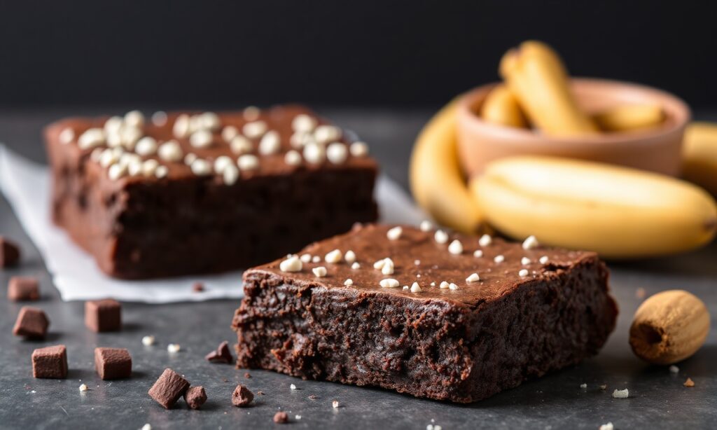 Decadent gluten-free brownies: blissful chocolate indulgence.