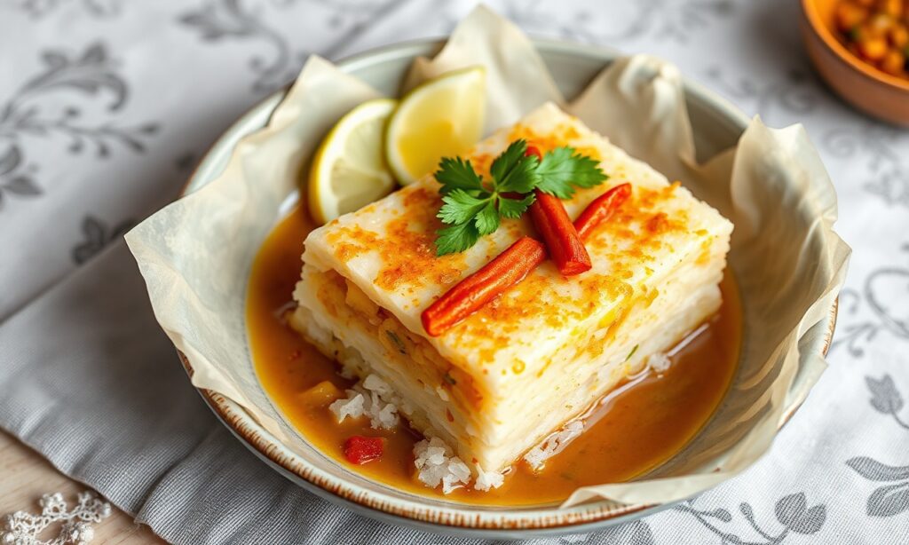 Lontong Unwrapped: Rice cakes, veggie curry, cultural discovery, unforgettable taste.