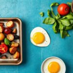 One delicious sheet pan dinner, easy recipe for quick meals.