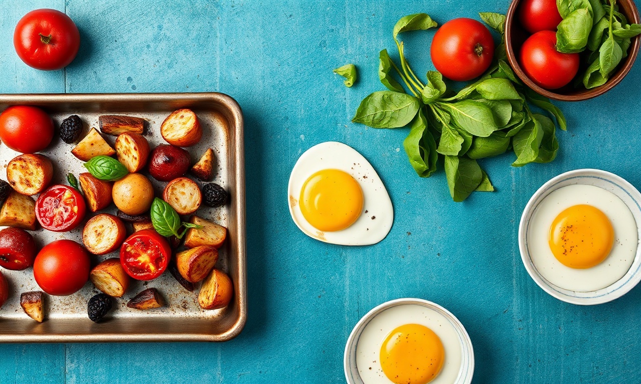 One delicious sheet pan dinner, easy recipe for quick meals.
