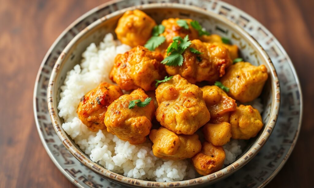 Cauliflower Tikka Masala: vibrant, flavorful, classic Indian dish.