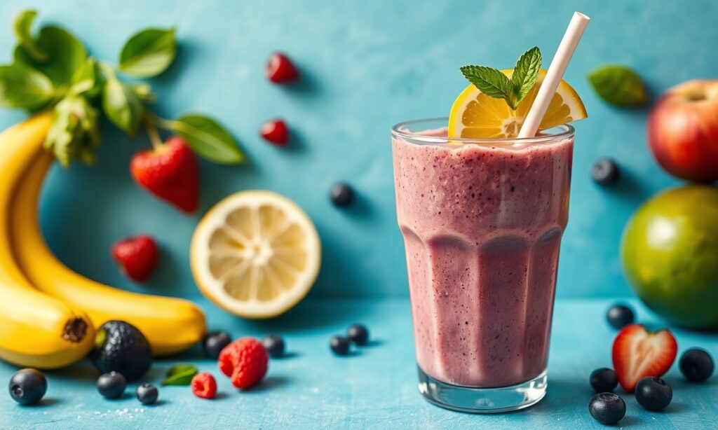Erewhon Smoothie: Fresh ingredients for a vibrant, energizing wellness blend.
