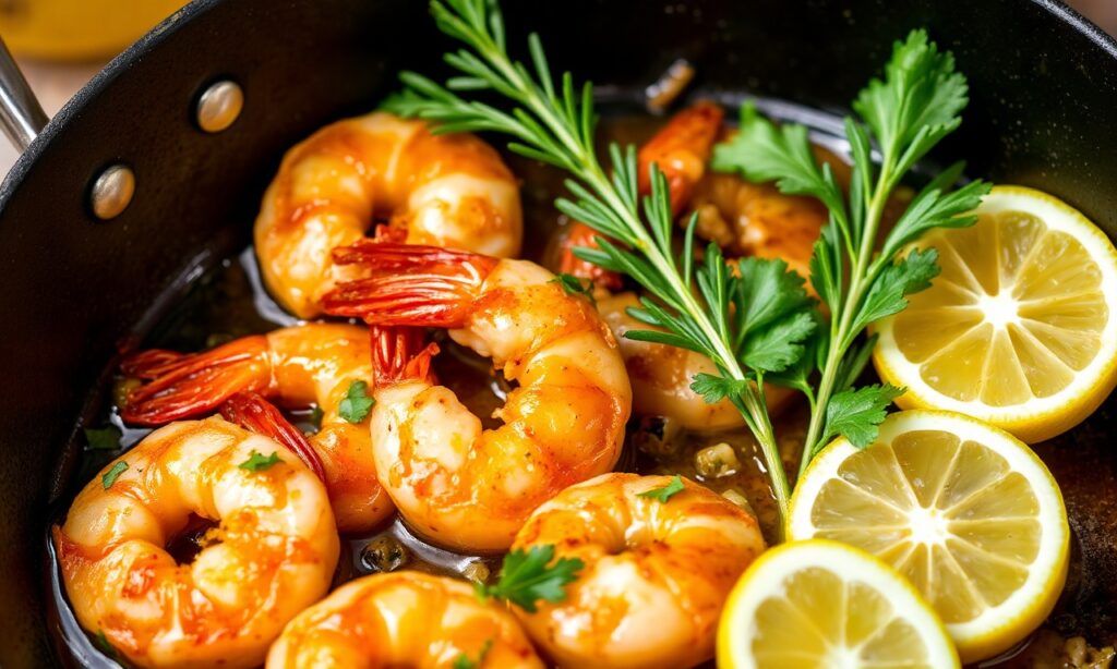 Zesty lemon garlic shrimp: a bright, bold keto delight.