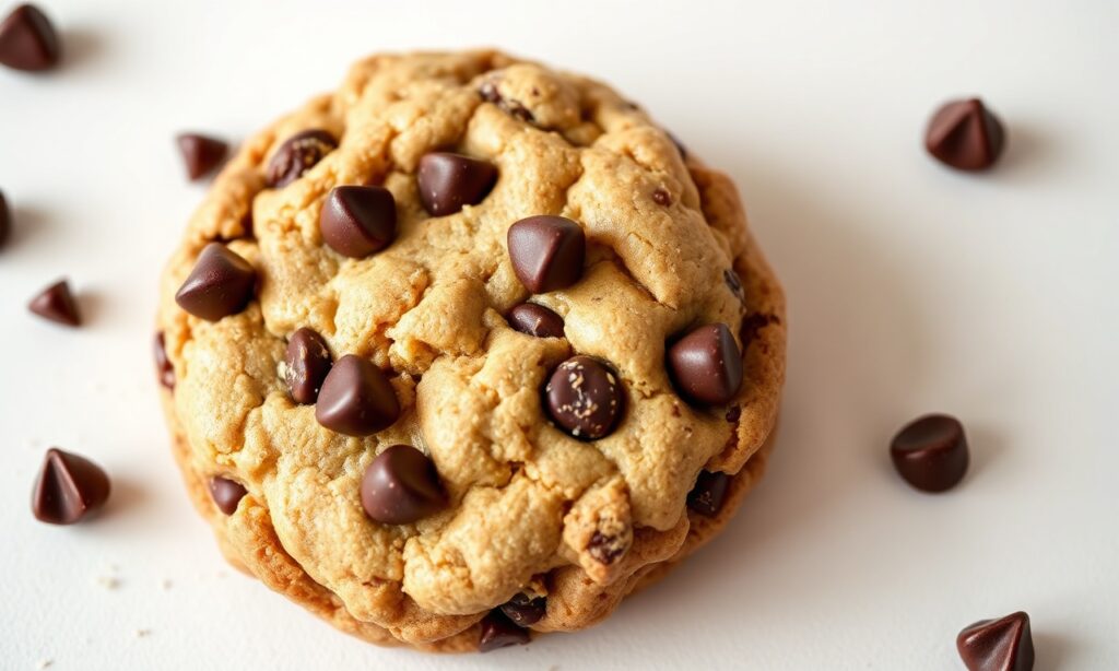 Tahini meets chocolate chip cookies: bold, cultural fusion treat.