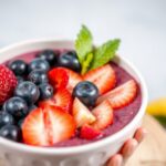 Crafting perfect homemade açaí bowl recipe step-by-step.