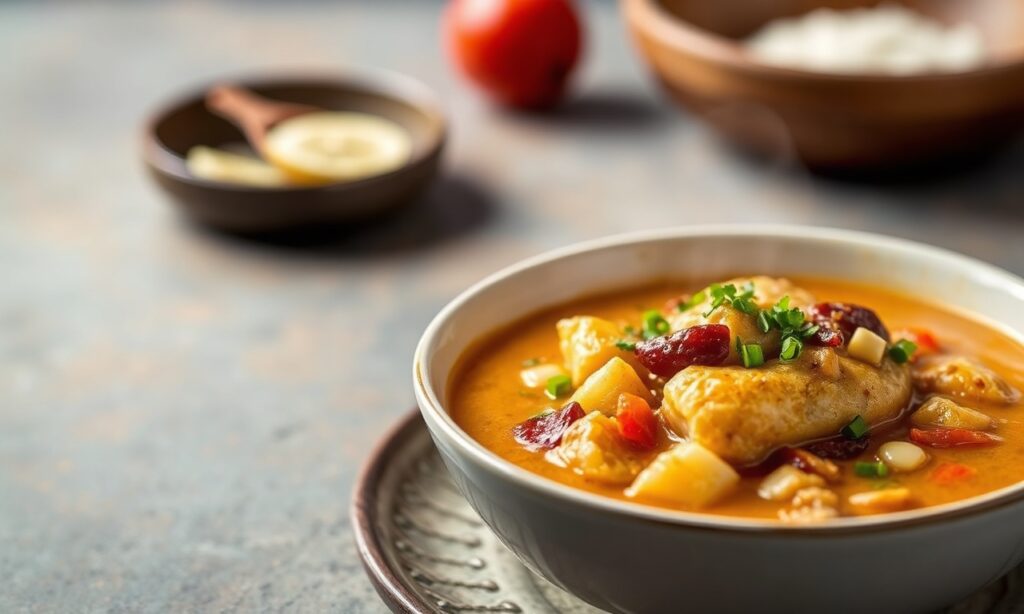 Steamed fish stew, Sudado de, comfort and authentic flavors explained.