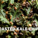 Crunchy roasted kale chips: a healthy, irresistible snack.