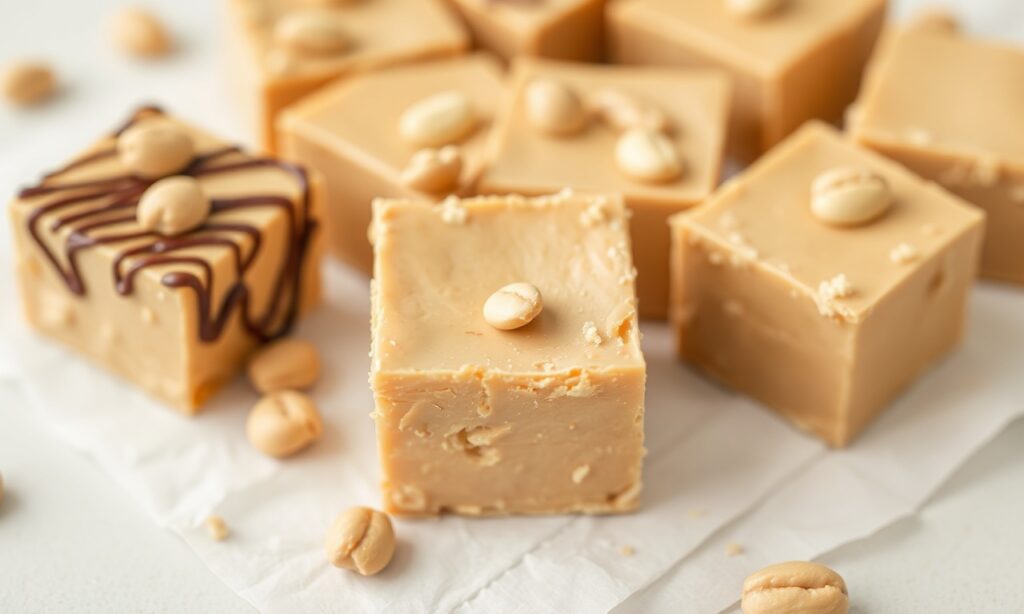 Creamy peanut butter fudge recipe: decadent, blissful, irresistible sweet treat.