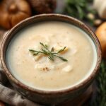 Soul-warming onion potato soup, a perfect comfort bowl.