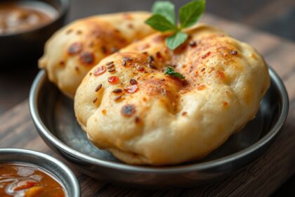 Delicious Pani Puri: India's flavorful street food explosion.